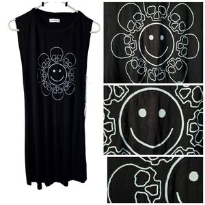 NWT Lauren Moshi Happy Face Skull dress